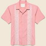 Embroidered Shirt - Pink - Kardo - STAG Provisions - Tops - S/S Woven - Other Pattern