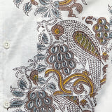Paisley Parrot Block Print Shirt - White - Kardo - STAG Provisions - Tops - S/S Woven - Other Pattern