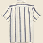 Handloom Striped Shirt - Blue - Kardo - STAG Provisions - Tops - S/S Woven - Stripe
