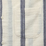 Handloom Striped Shirt - Blue - Kardo - STAG Provisions - Tops - S/S Woven - Stripe