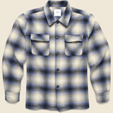 Shiloh Flannel - Black/Blue Shadow Plaid - Katin - STAG Provisions - Tops - L/S Woven - Plaid