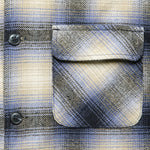 Shiloh Flannel - Black/Blue Shadow Plaid - Katin - STAG Provisions - Tops - L/S Woven - Plaid