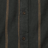 Alan Shirt - Black/Brown - Katin - STAG Provisions - Tops - S/S Woven - Stripe