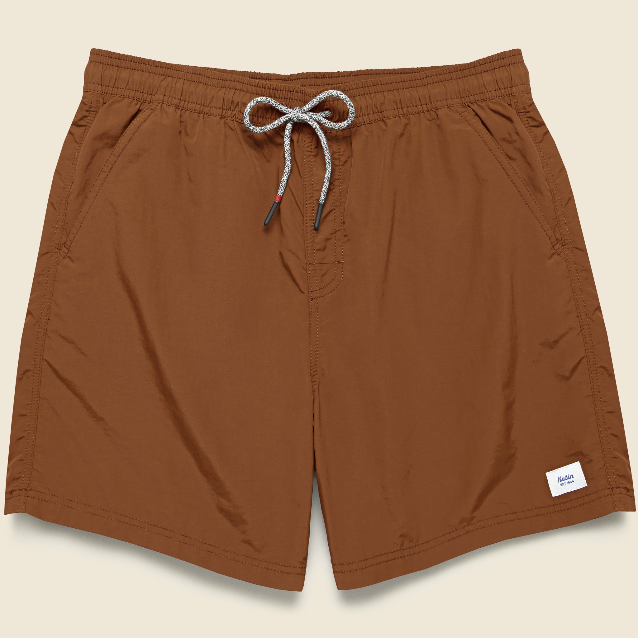 Poolside Volley Trunk - Rust - Katin - STAG Provisions - Shorts - Swim