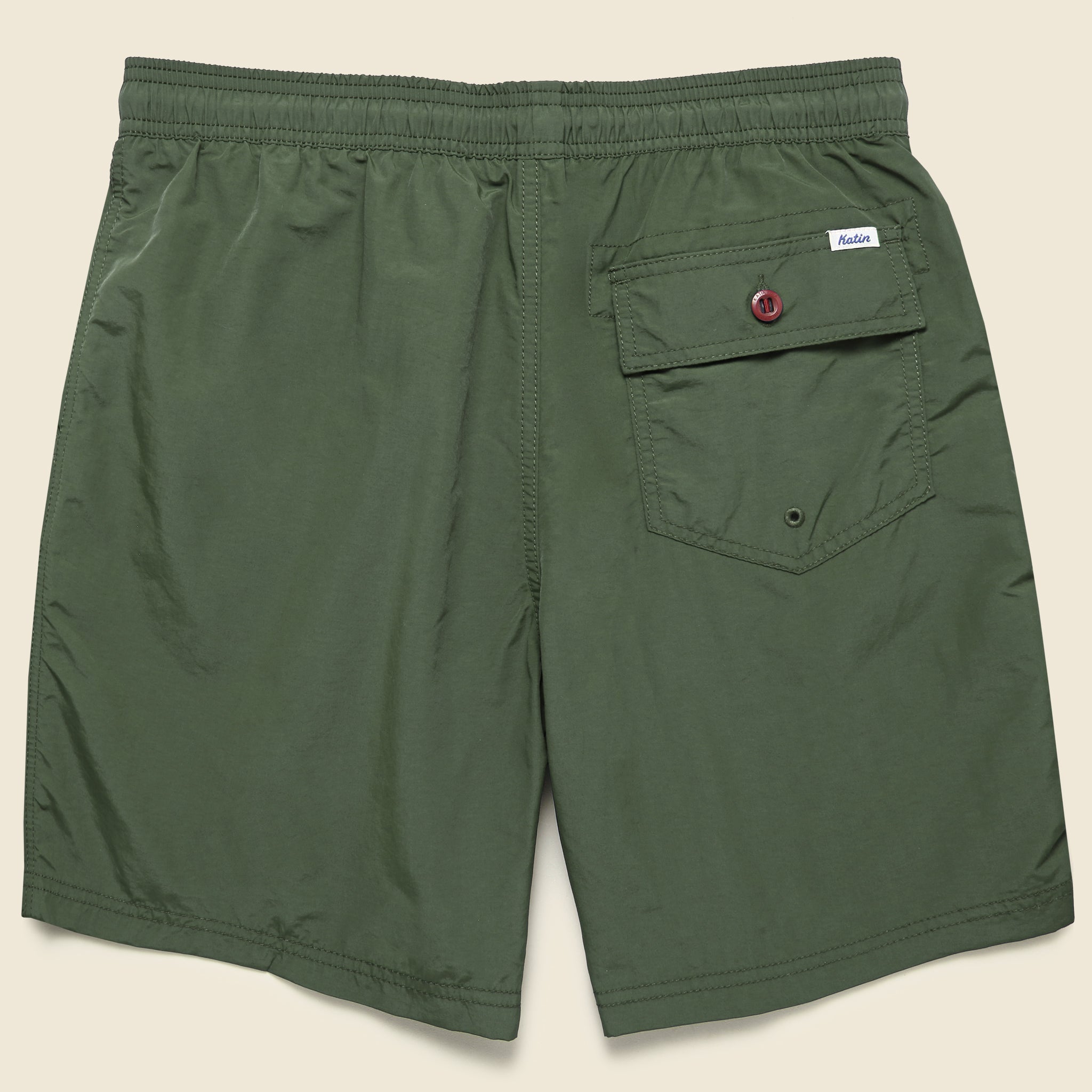 
                          Poolside Volley Trunk - Olive - Katin - STAG Provisions - Shorts - Swim
                        