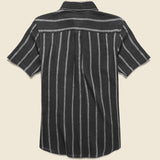 Alan Stripe Shirt - Black/White - Katin - STAG Provisions - Tops - S/S Woven - Stripe