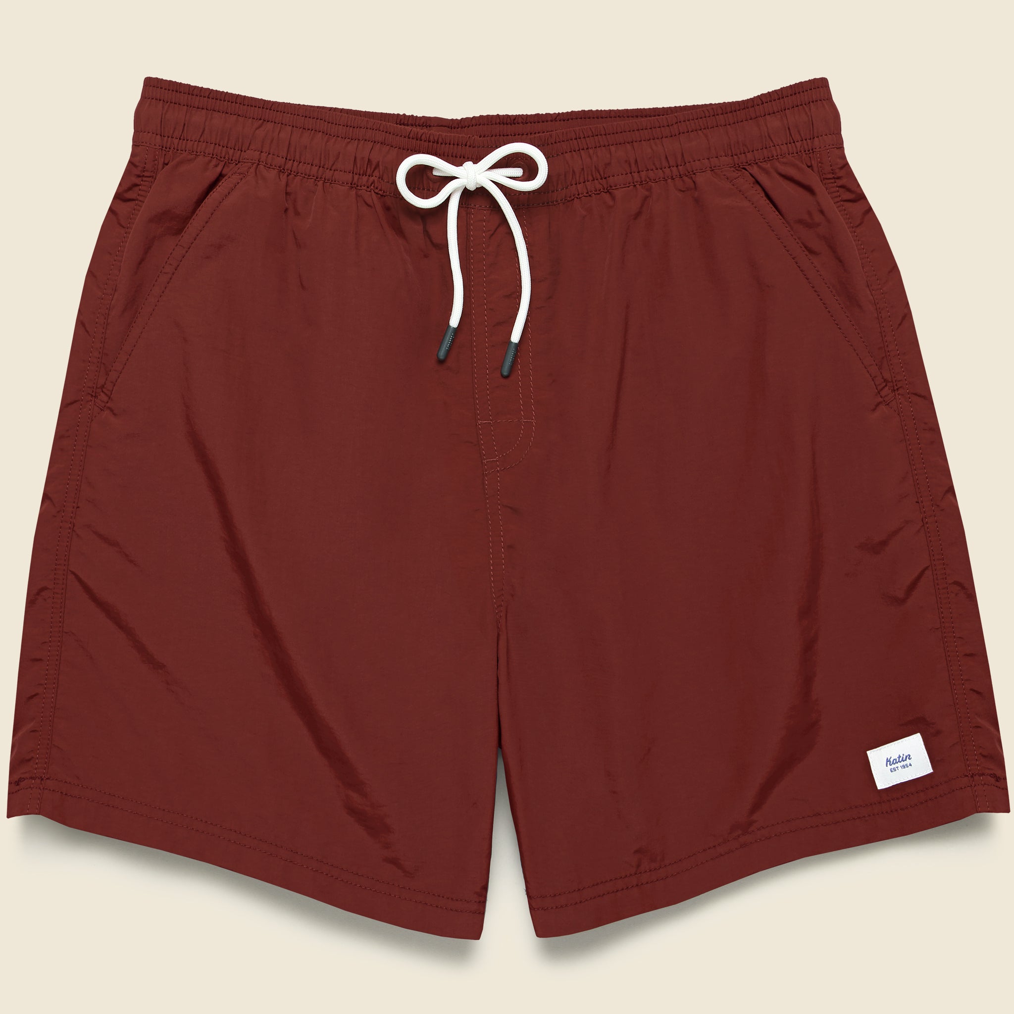 Poolside Volley Trunk - Port - Katin - STAG Provisions - Shorts - Swim