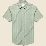 Alan Stripe Shirt - Sage/White - Katin - STAG Provisions - Tops - S/S Woven - Stripe