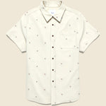 Leo Shirt - Gray - Katin - STAG Provisions - Tops - S/S Woven - Other Pattern