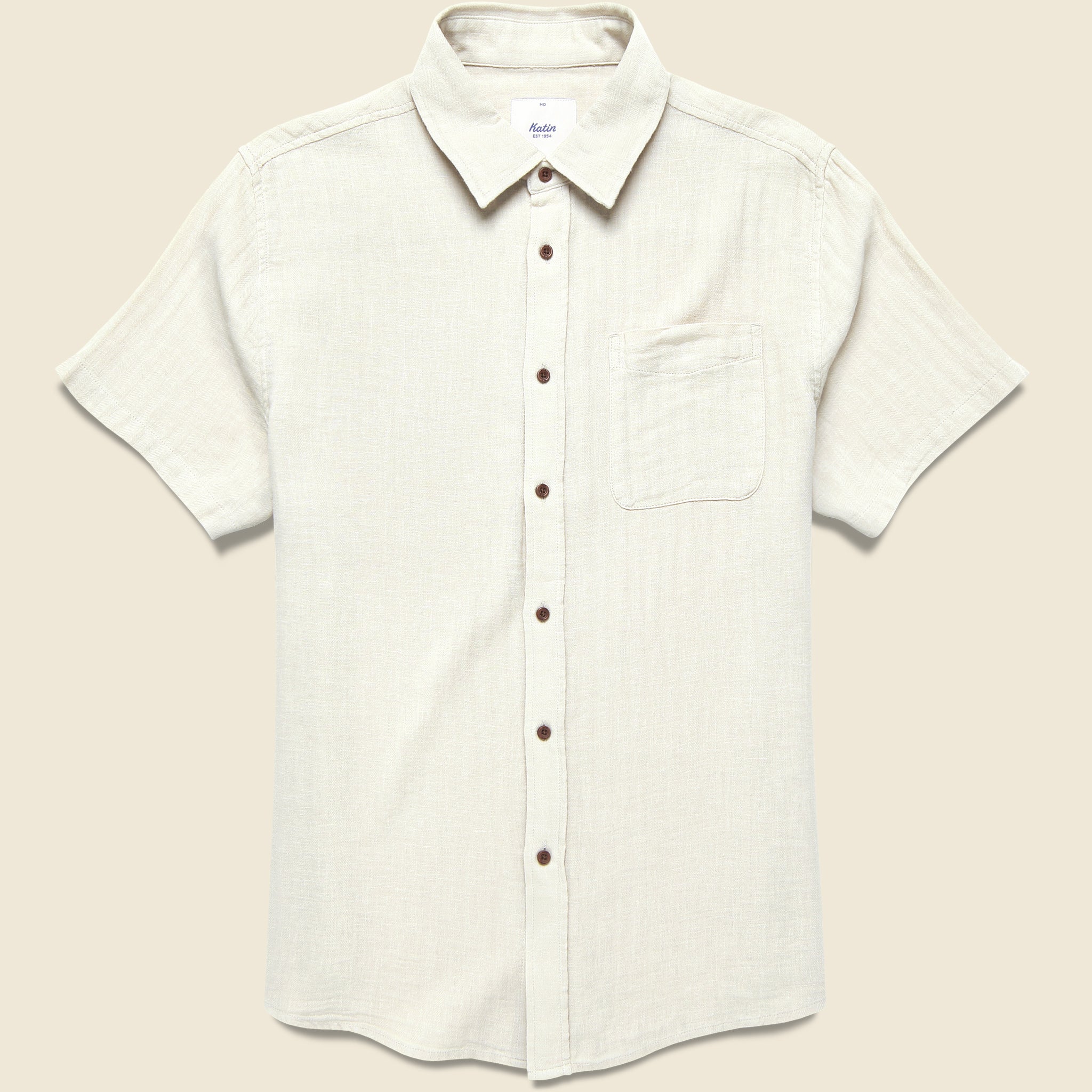 Alan Solid Shirt - White - Katin - STAG Provisions - Tops - S/S Woven - Solid