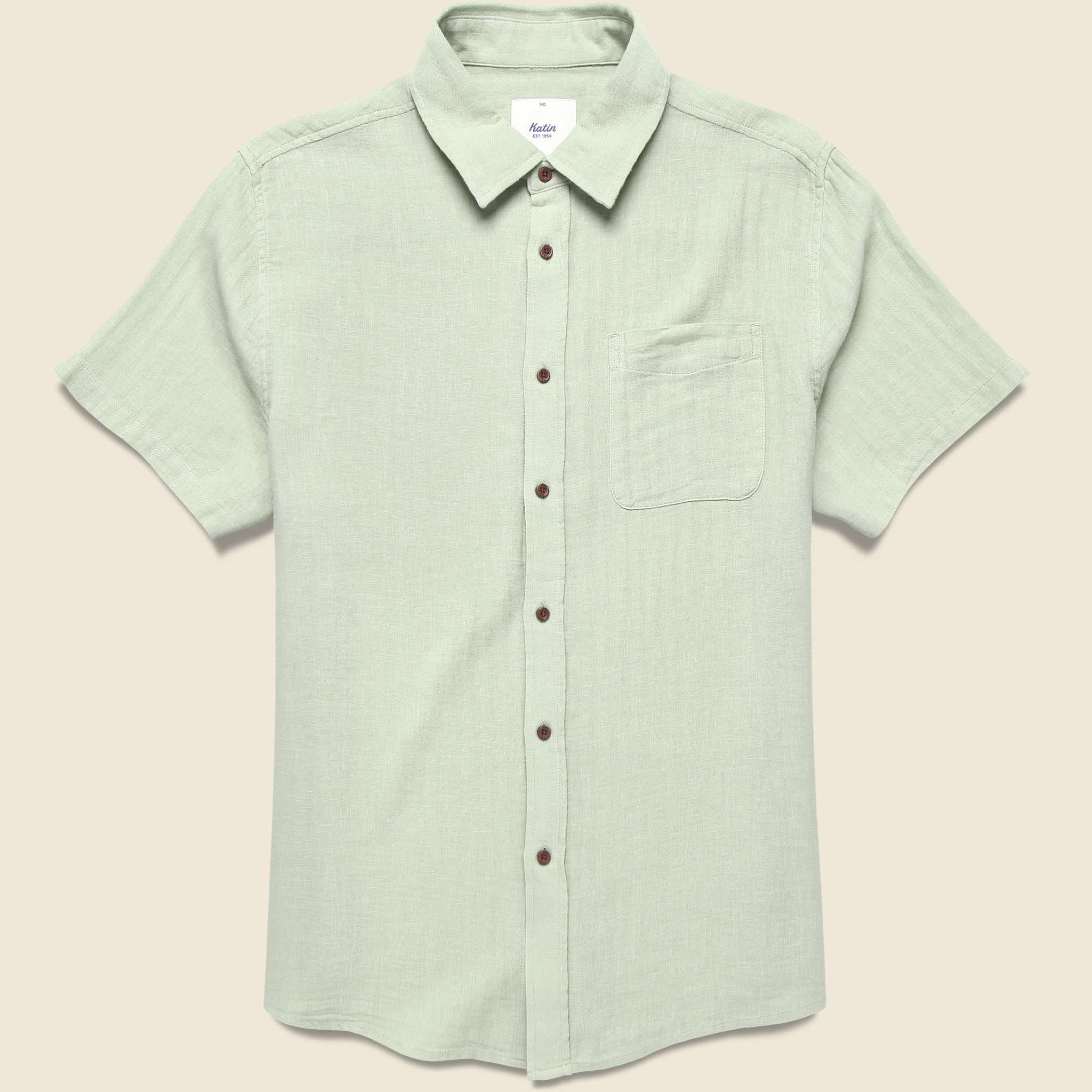 Alan Solid Shirt - Sage - Katin - STAG Provisions - Tops - S/S Woven - Solid