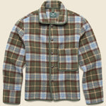 Dunes Wool Shirt Jacket - Green Plaid - Knickerbocker - STAG Provisions - Outerwear - Shirt Jacket