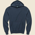 Arctic Knit Hoodie - Navy - Knickerbocker - STAG Provisions - Tops - Fleece / Sweatshirt