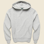 Arctic Knit Hoodie - Heather Grey - Knickerbocker - STAG Provisions - Tops - Fleece / Sweatshirt