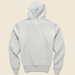 Arctic Knit Hoodie - Heather Grey - Knickerbocker - STAG Provisions - Tops - Fleece / Sweatshirt