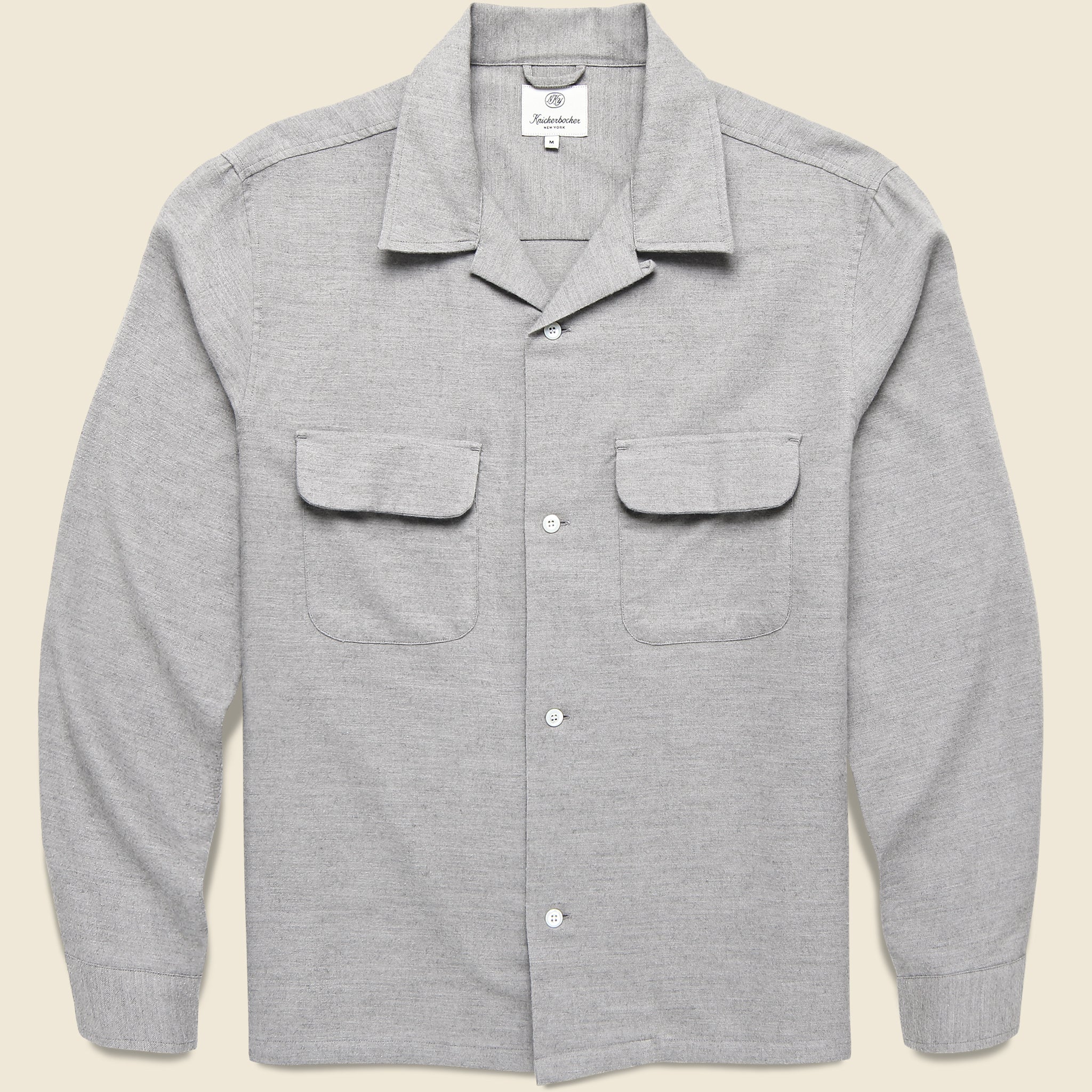Penny Flannel - Pebble - Knickerbocker - STAG Provisions - Tops - L/S Woven - Solid