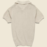 Yuma Polo - Bone - Knickerbocker - STAG Provisions - Tops - S/S Knit