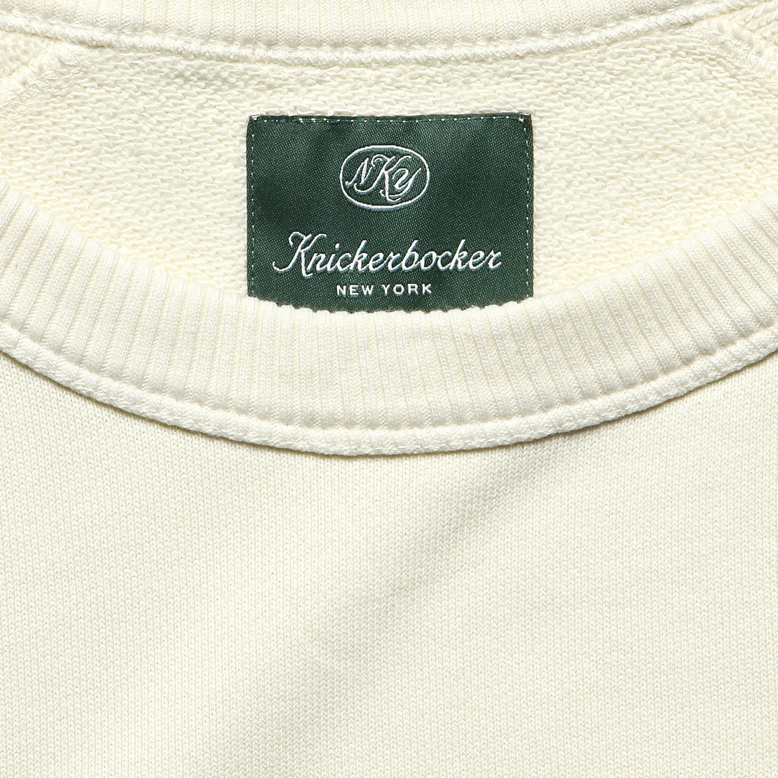 Raglan Runner Crew Sweatshirt - Milk - Knickerbocker - STAG Provisions - Tops - Fleece / Sweatshirt