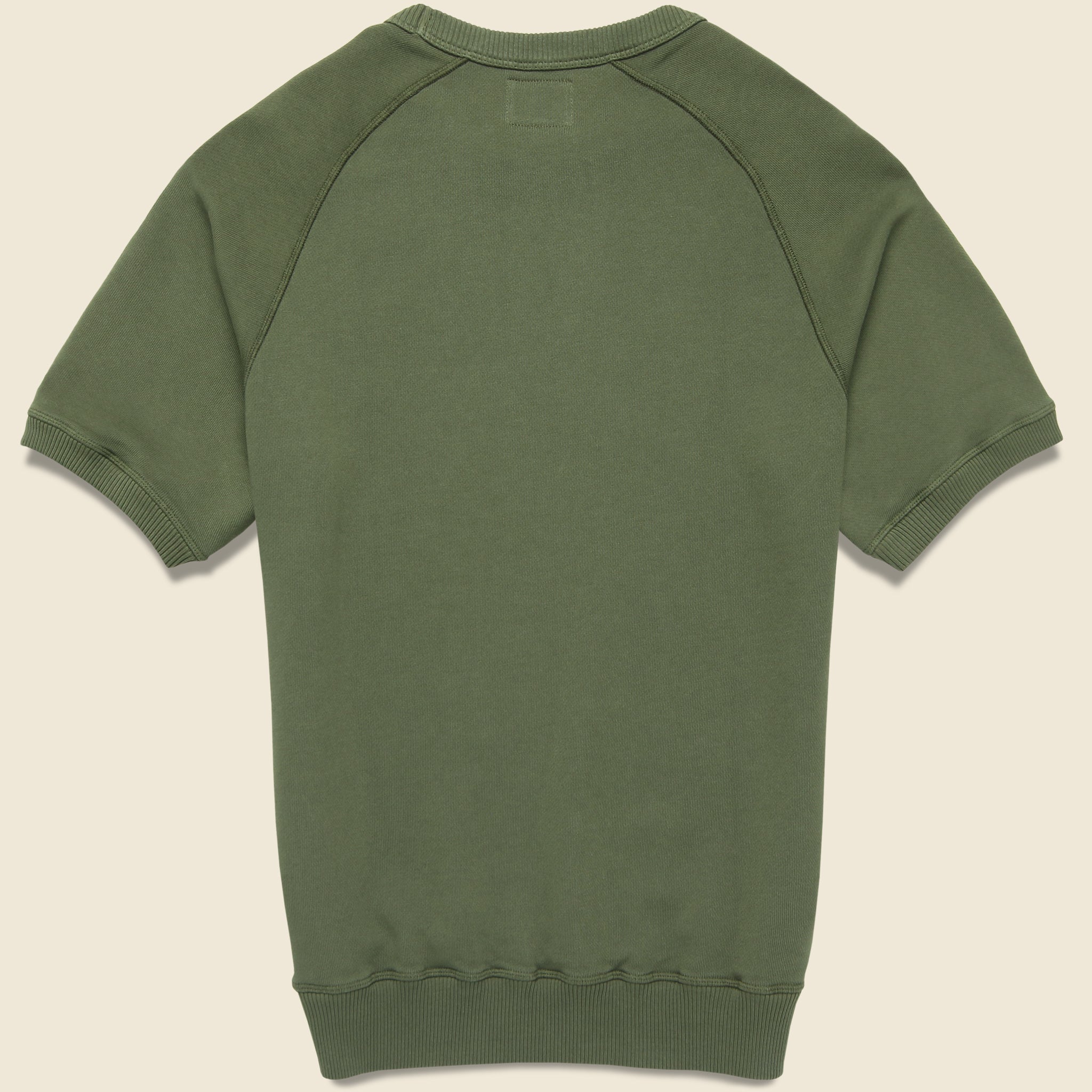 
                          Raglan Runner Crew Sweatshirt - Moss - Knickerbocker - STAG Provisions - Tops - Fleece / Sweatshirt
                        