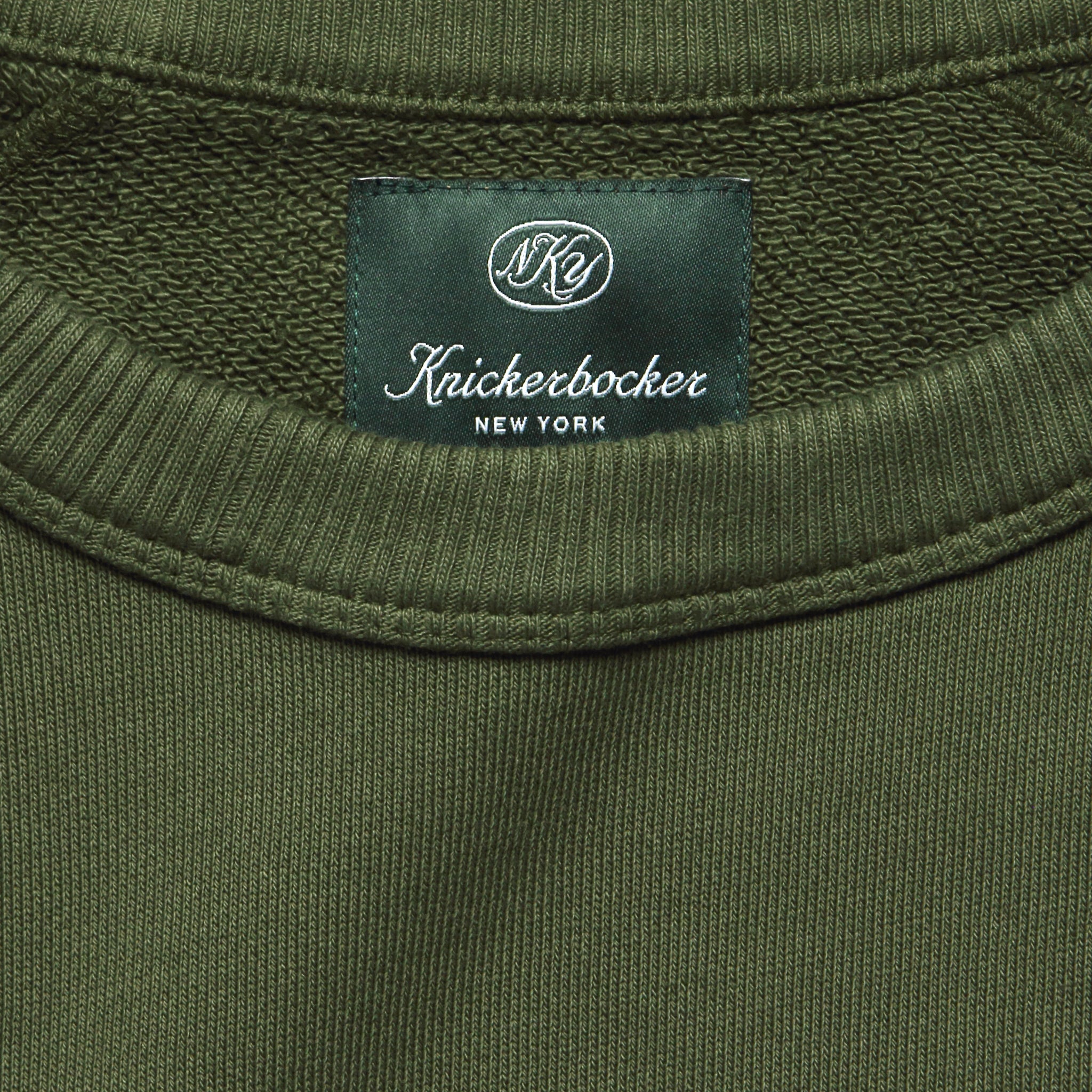 
                          Raglan Runner Crew Sweatshirt - Moss - Knickerbocker - STAG Provisions - Tops - Fleece / Sweatshirt
                        