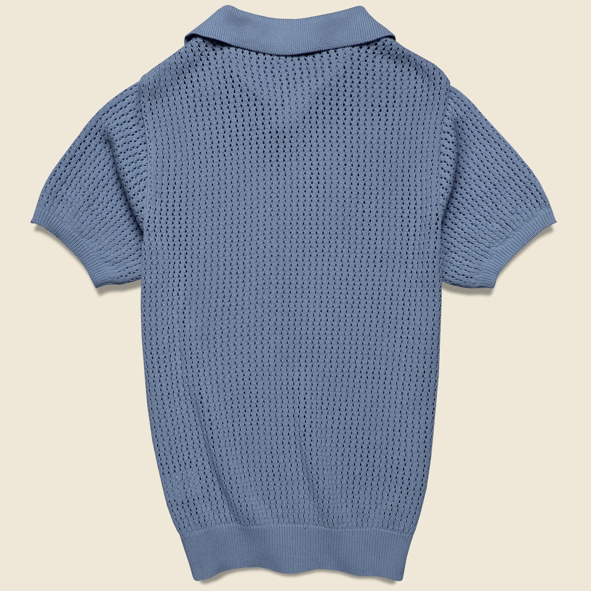 
                          Yuma Polo - Blue - Knickerbocker - STAG Provisions - Tops - S/S Knit
                        