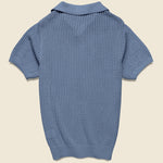 Yuma Polo - Blue - Knickerbocker - STAG Provisions - Tops - S/S Knit