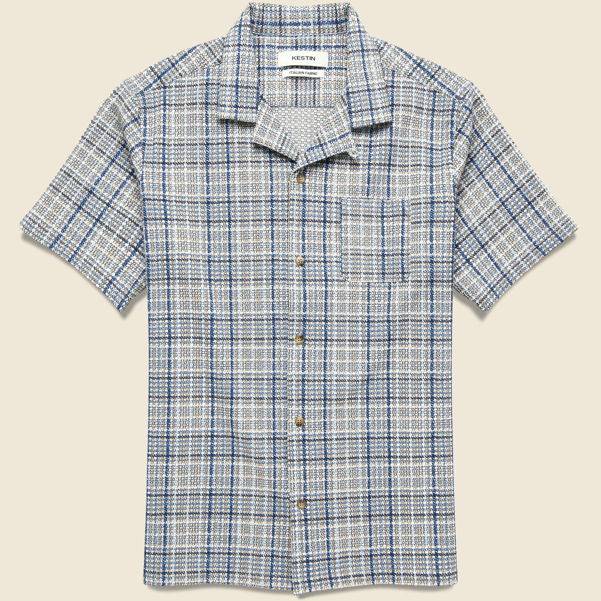 Crammond Shirt - Blue Multi Check