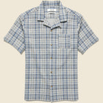 Crammond Shirt - Blue Multi Check - Kestin - STAG Provisions - Tops - S/S Woven - Plaid