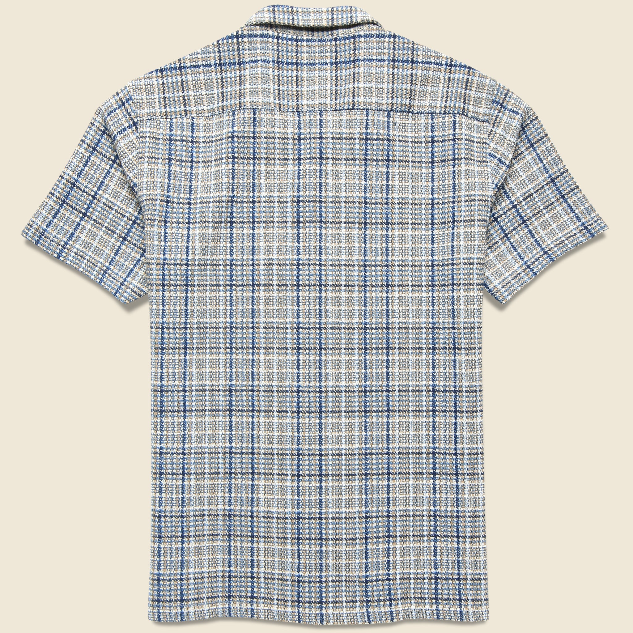 
                          Crammond Shirt - Blue Multi Check - Kestin - STAG Provisions - Tops - S/S Woven - Plaid
                        