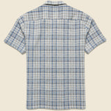 Crammond Shirt - Blue Multi Check - Kestin - STAG Provisions - Tops - S/S Woven - Plaid