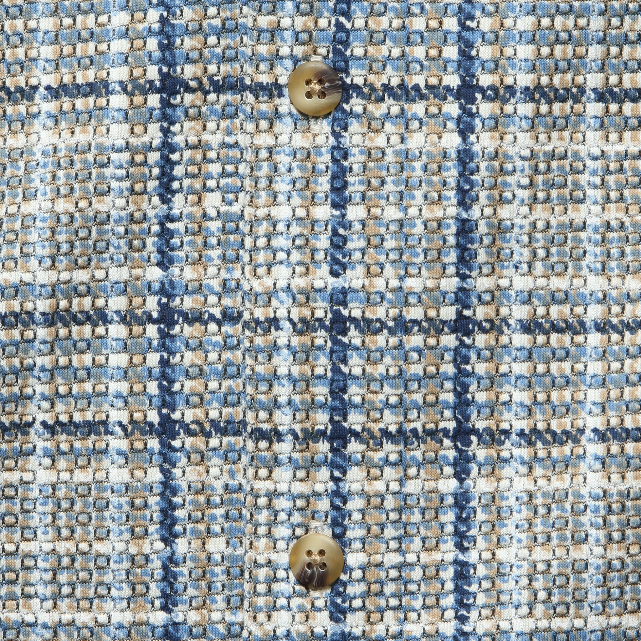 
                          Crammond Shirt - Blue Multi Check - Kestin - STAG Provisions - Tops - S/S Woven - Plaid
                        