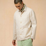Ormiston Jacket - Ecru Waffle - Kestin - STAG Provisions - Outerwear - Coat / Jacket