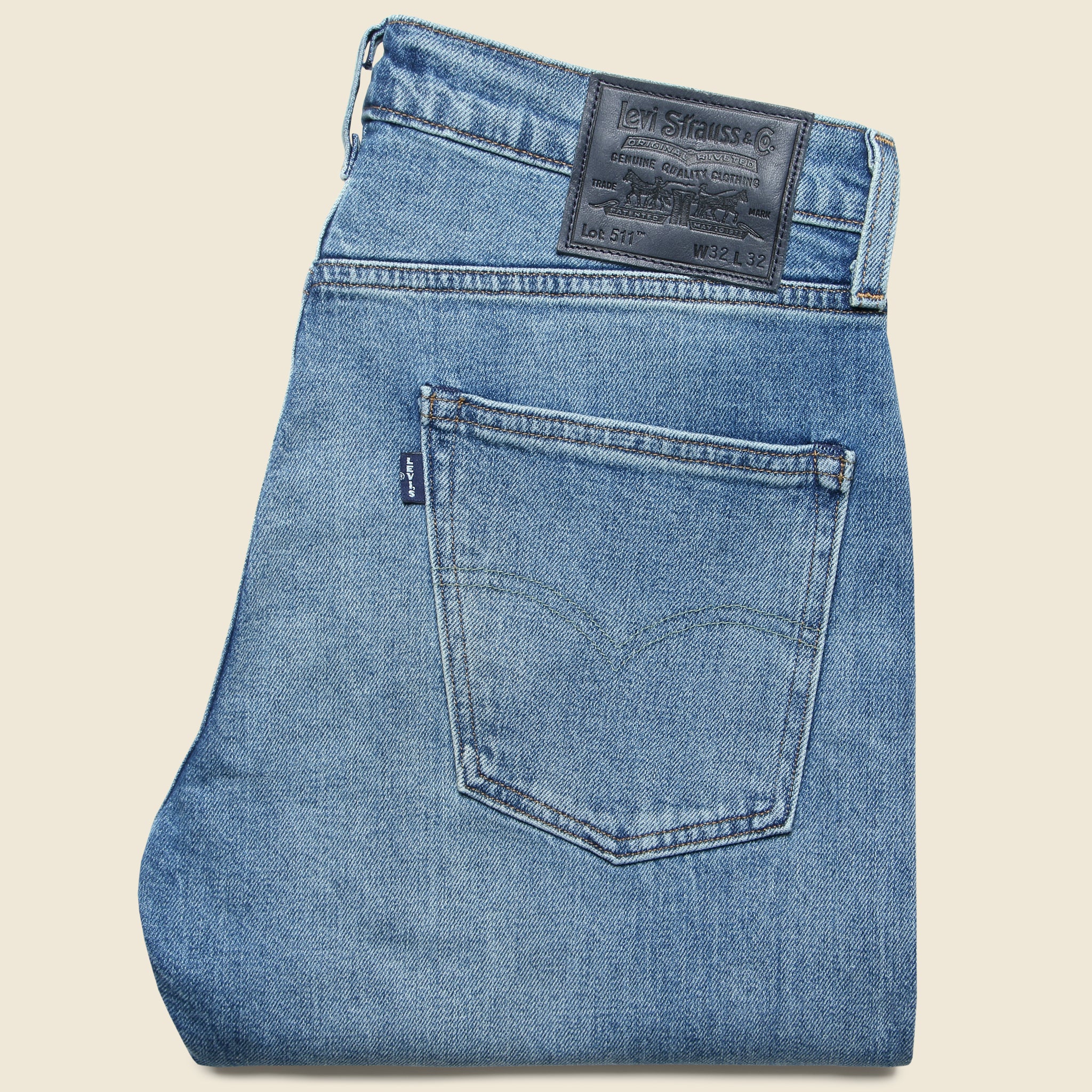 
                          511 Slim Jean - Renard - Levis Blue Tab - STAG Provisions - Pants - Denim
                        