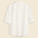 Chelsy Seersucker Blouse - Off White - Le Mont Saint Michel - STAG Provisions - W - Tops - L/S Woven