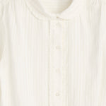 Chelsy Seersucker Blouse - Off White - Le Mont Saint Michel - STAG Provisions - W - Tops - L/S Woven