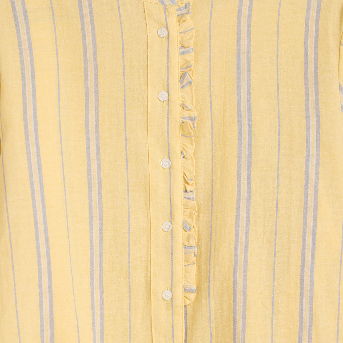 Cybille Mini Stripes Dyed Shirt - Yellow - Le Mont Saint Michel - STAG Provisions - W - Tops - L/S Woven