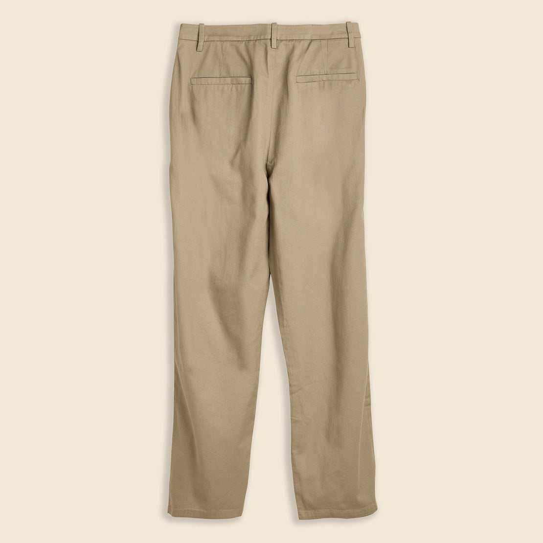 Prima Cotton Dart Pants - Khaki - Le Mont Saint Michel - STAG Provisions - W - Pants - Twill