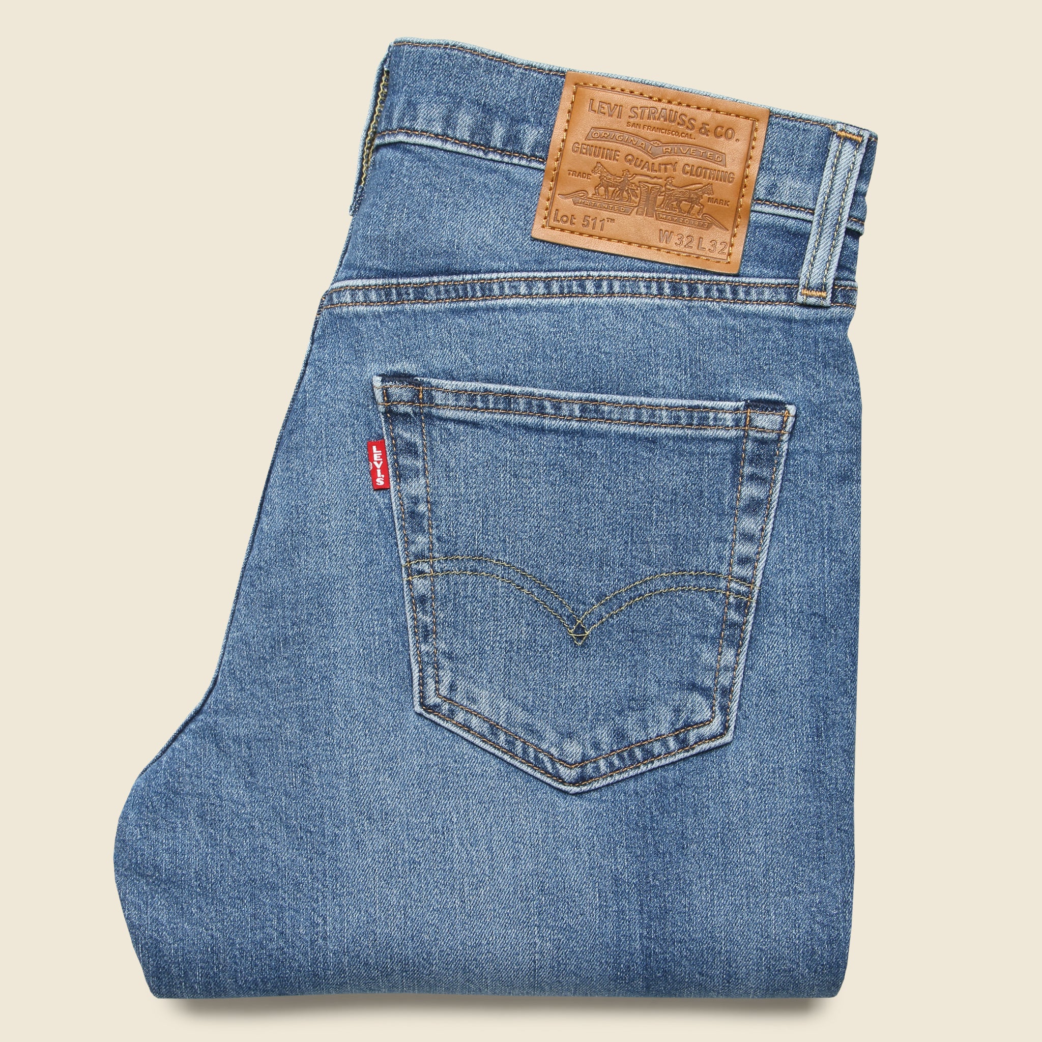 
                          511 Slim Jean - Mighty Mid - Levis Premium - STAG Provisions - Pants - Denim
                        