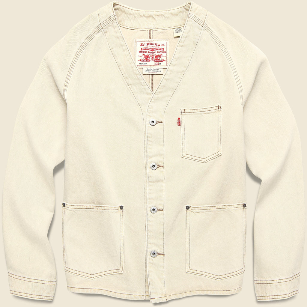 Union Engineer Cardigan Vintage Ecru