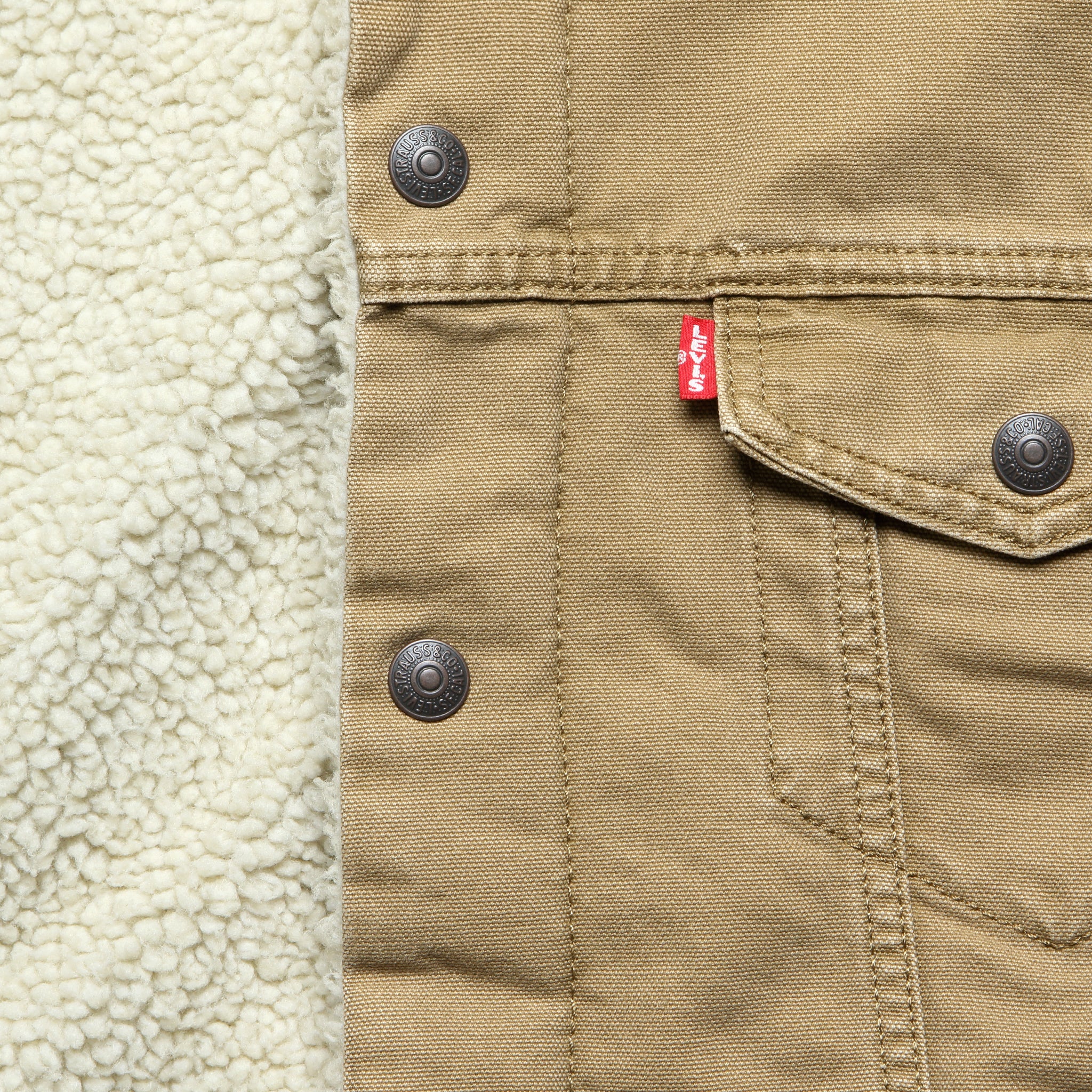 
                          Type III Sherpa Trucker Jacket - Ermine
                        