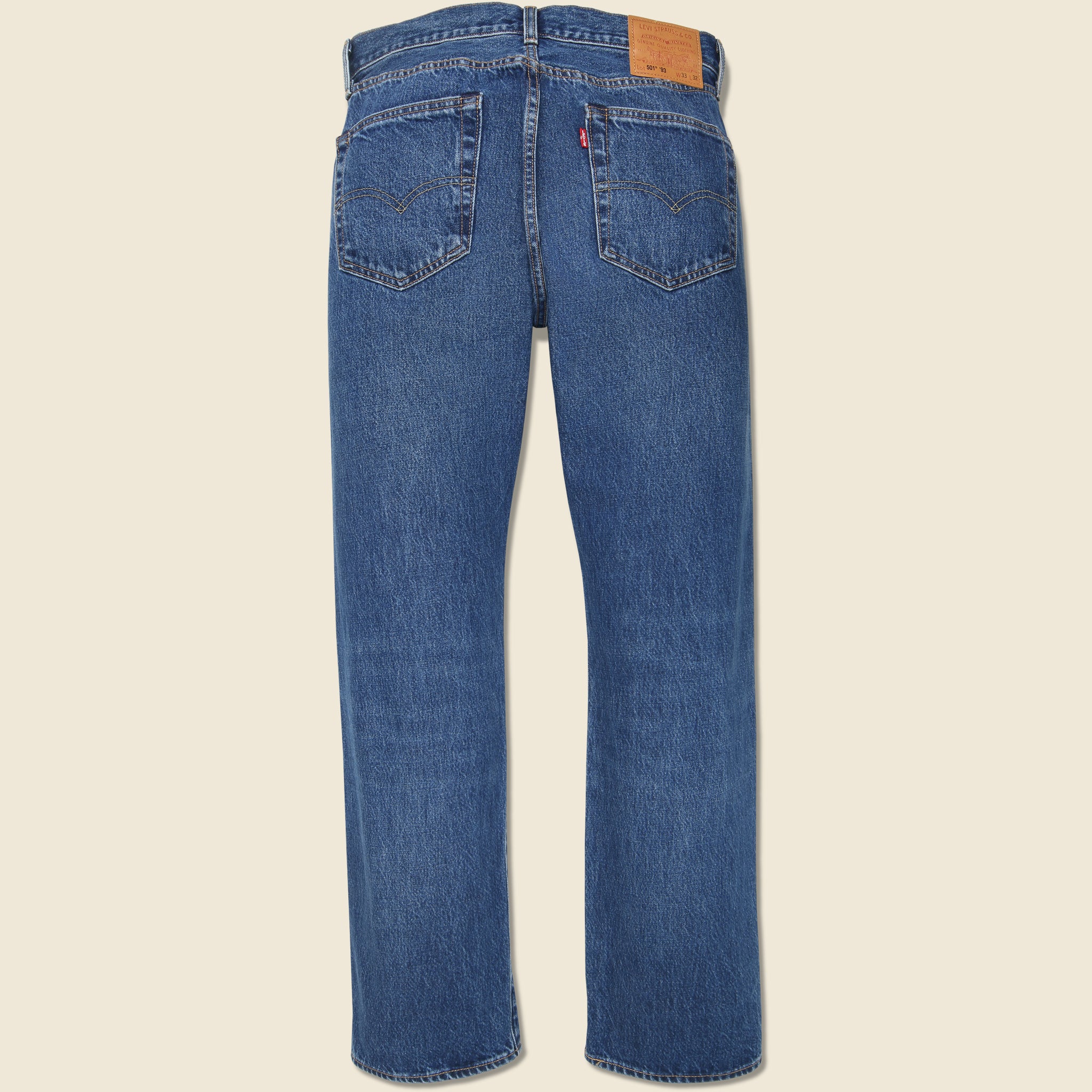 
                          501 &#39;93 Straight Jean - Cathedral Selvedge
                        