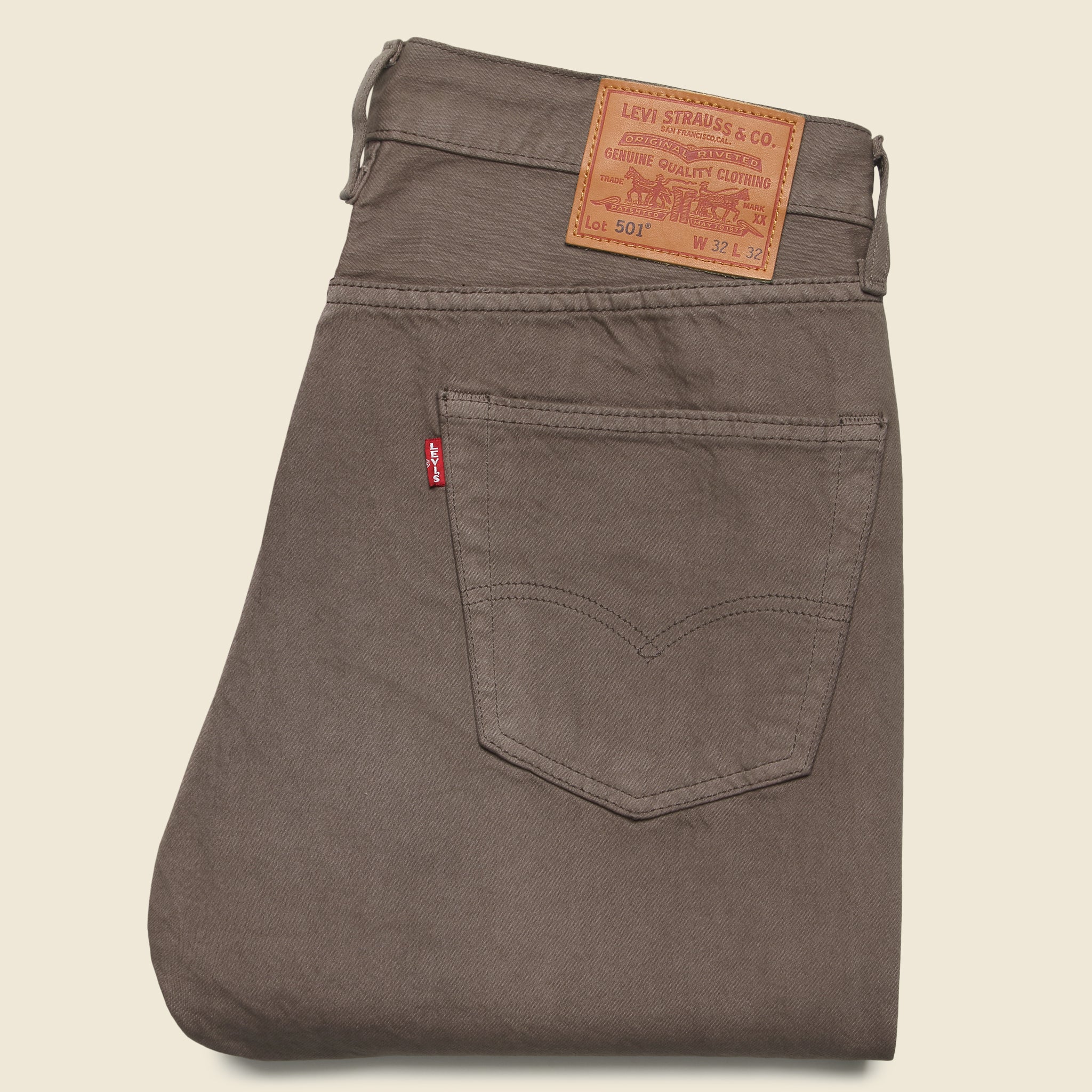 501 Original Jean - Muddy Roots - Levis Premium - STAG Provisions - Pants - Denim