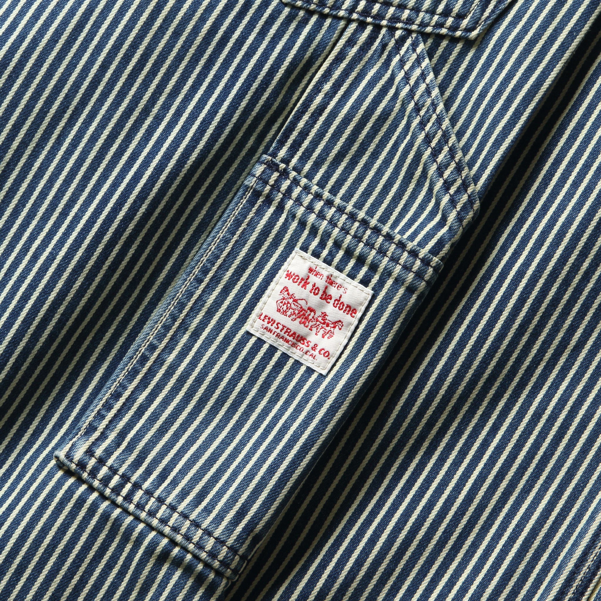 
                          568 Carpenter Pant - Aged Railroad Stripe
                        