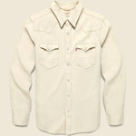 Barstow Denim Western Shirt - Eddlyn Ecru - Levis Premium - STAG Provisions - Tops - L/S Woven - Solid