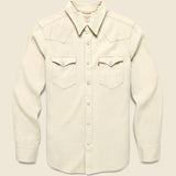 Barstow Denim Western Shirt - Eddlyn Ecru - Levis Premium - STAG Provisions - Tops - L/S Woven - Solid