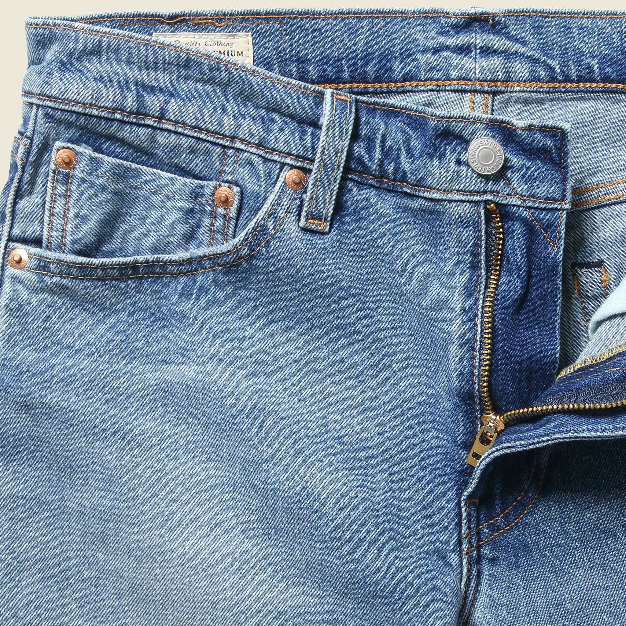 
                          511 Slim Jean - Go With It Selvedge - Levis Premium - STAG Provisions - Pants - Denim
                        