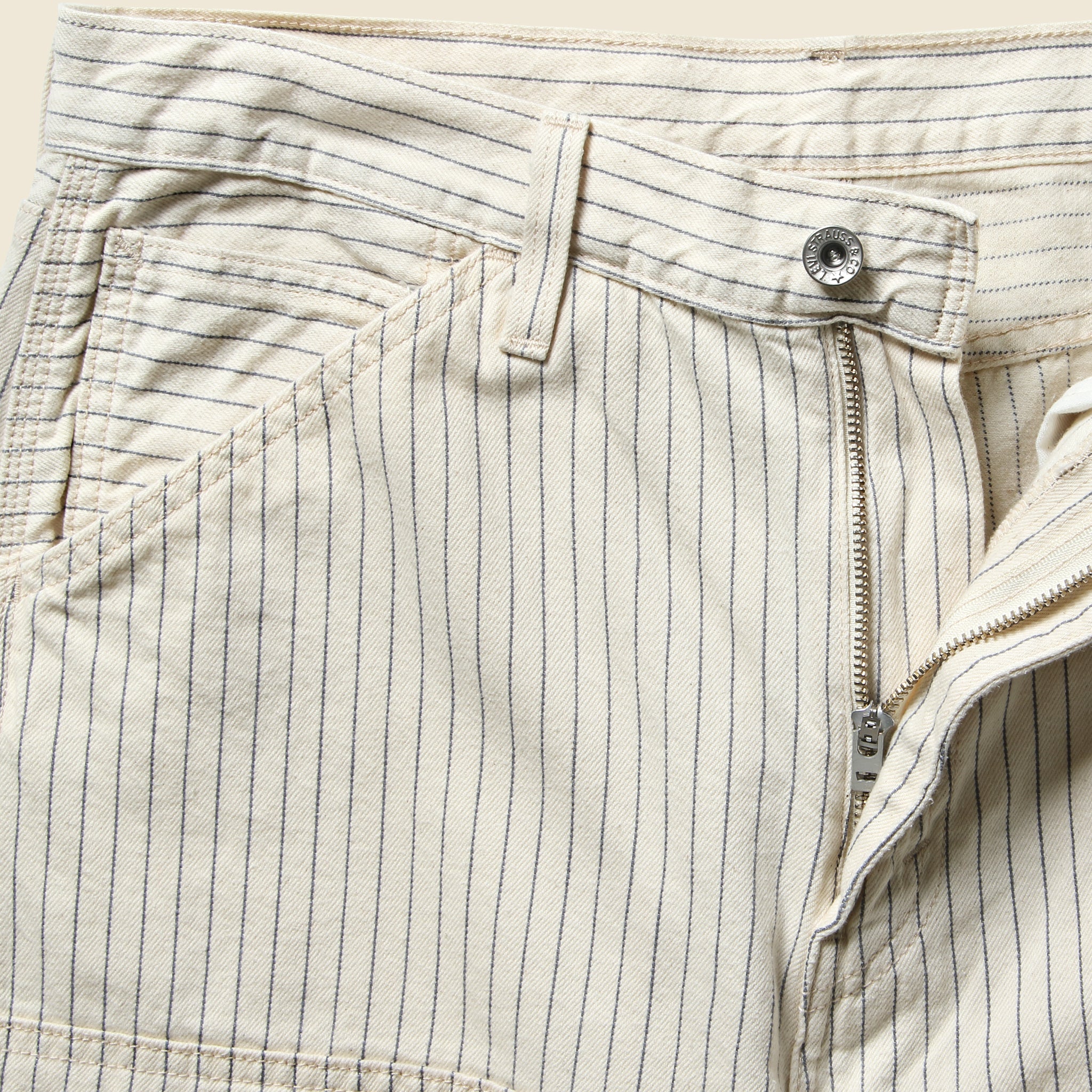 568 Double Knee Carpenter Pant - Marris Stripe - Levis Premium - STAG Provisions - Pants - Denim