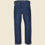 1980s 501 Straight Jean - Dark Rinse - Levis Blue Tab - STAG Provisions - Pants - Denim