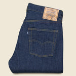 1980s 501 Straight Jean - Dark Rinse - Levis Blue Tab - STAG Provisions - Pants - Denim