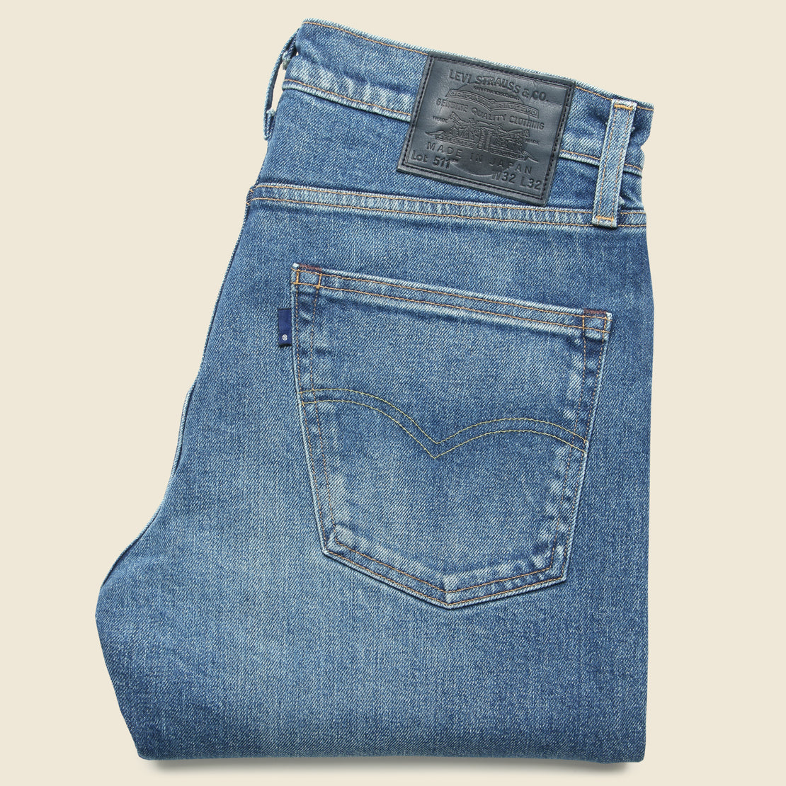 511 Slim Fit Jean - Puruburu - Levi's Made in Japan - STAG Provisions - Pants - Denim